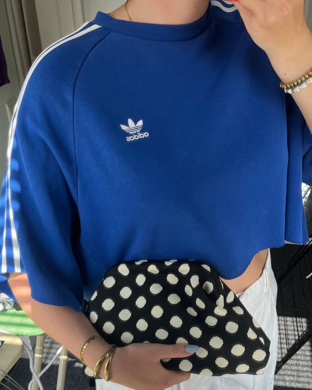 Top donker blauw