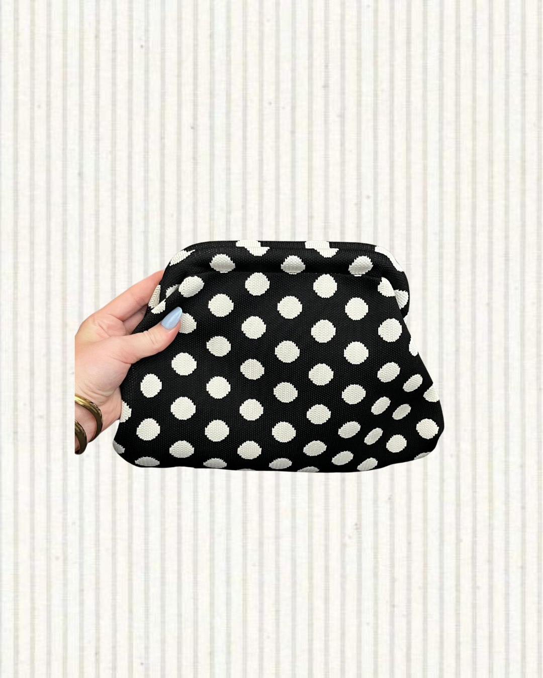 Clutch stip zwart