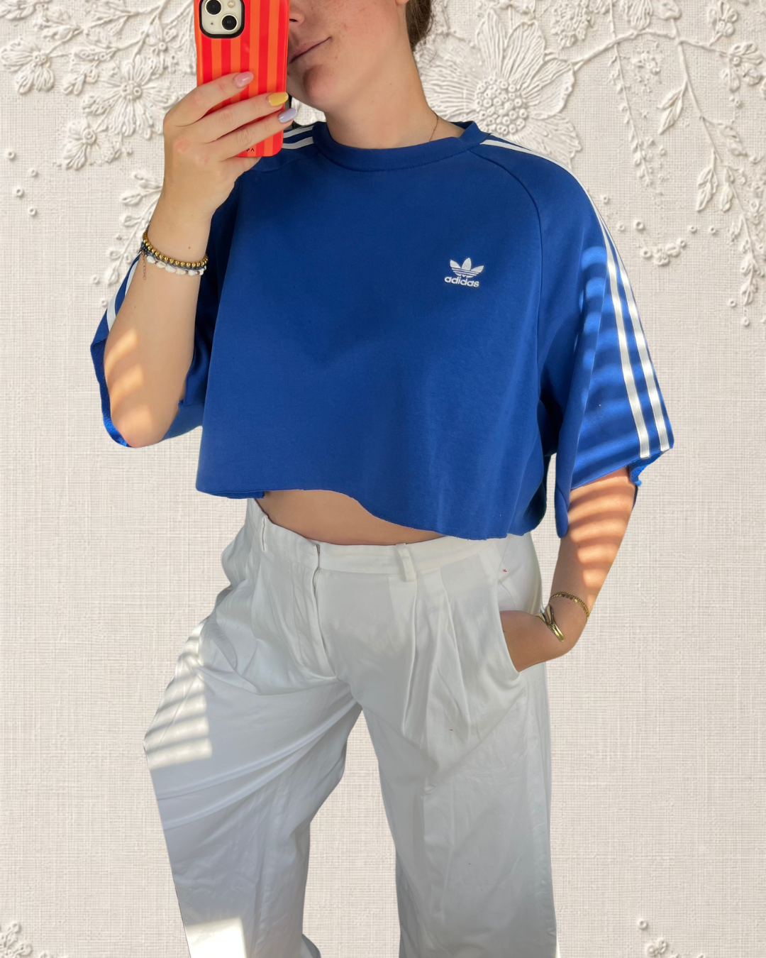Top donker blauw