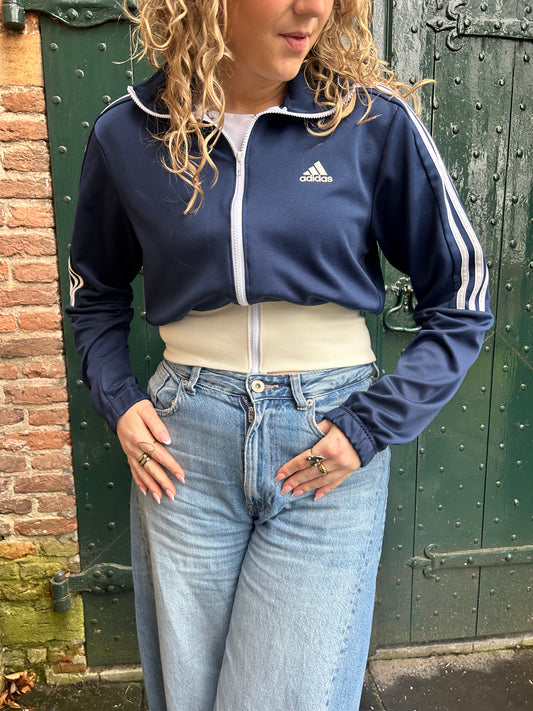 Vest adidas blauw 45